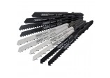 Assorted HSS & HCS Jigsaw Blade Set (10 Piece)