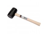 Draper Redline Rubber Mallet with Hardwood Shaft
