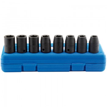 Metric Impact Socket Set, 3/8” Sq. Dr. (8 Piece) Metric Impact Socket Set, 3/8” Sq. Dr. (8 Piece)