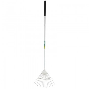 Stainless Steel Soft Grip Lawn Rake