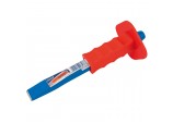 Octagonal Shank Cold Chisel with Hand Guard, 25 x 250mm (Sold Loose)