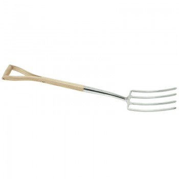 Draper Heritage Stainless Steel Digging Fork with Ash Handle Draper Heritage Stainless Steel Digging Fork with Ash Handle