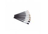 Seriously Good Flat Artist Paint Brushes - Pack 10