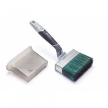 Ultimate Shed & Fence Swan Neck Paint Brush - 120mm Ultimate Shed & Fence Swan Neck Paint Brush - 120mm