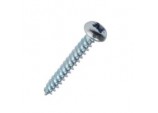 Round Head Zp Screws, Pack of 10 - 4x40mm