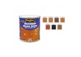 Quick Dry Outdoor Woodstain 500ml - Satin Mahogany