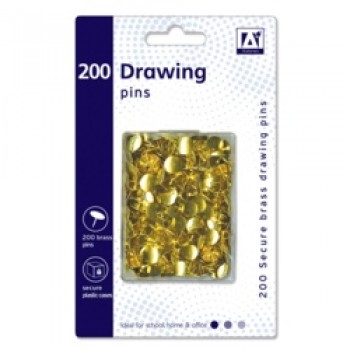 Drawing Pins In Hardcase - Pack 200