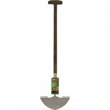 Ash Handle Stainless Steel Edging Iron - Length: 87cm Ash Handle Stainless Steel Edging Iron - Length: 87cm