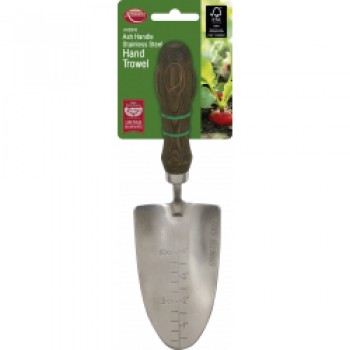 Ash Handle Stainless Steel Hand Trowel Ash Handle Stainless Steel Hand Trowel