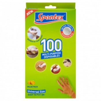 Multipurpose Disposable Gloves - Pack 100
