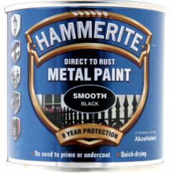 Metal Paint Smooth 250ml - Black