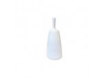 Plastic Toilet Brush - White
