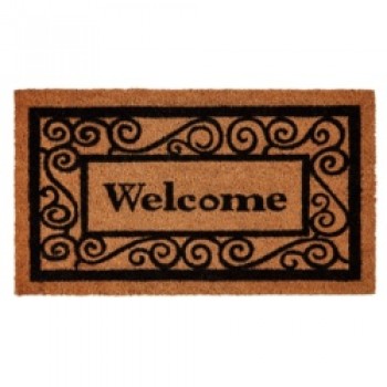 Welcome Grey Coco Doormat - 40 x 70cm