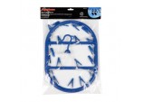 Oval 20 Peg Blue Airer - 43cm x 30cm