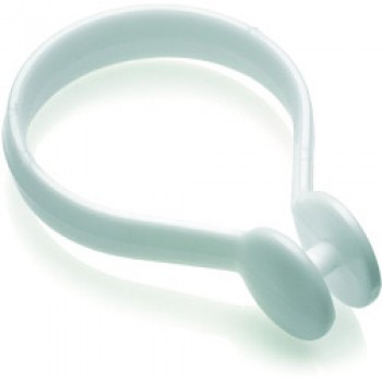 Shower Curtain Button Rings (Pack of 12) - White Shower Curtain Button Rings (Pack of 12) - White