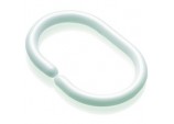 Shower Curtain &rsquo;C&rsquo; Rings (Pack of 12) - White