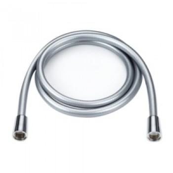 PVC Shower Hose - 1<br>5m Silver PVC Shower Hose - 1<br>5m Silver