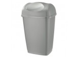 Swing Top Bin 50L - Platinum