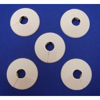 Pipe Collar - 15mm - White (Pack 5) Pipe Collar - 15mm - White (Pack 5)