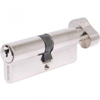 Thumbturn Euro Cylinder - 35 x 35 Nickel