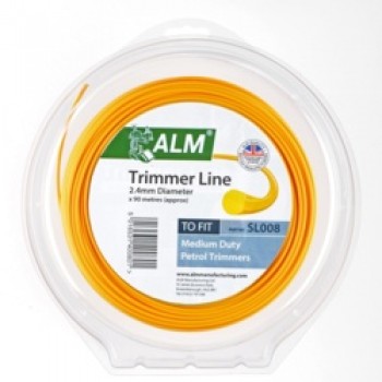 Trimmer Line - Yellow - 2.4mm x 90m