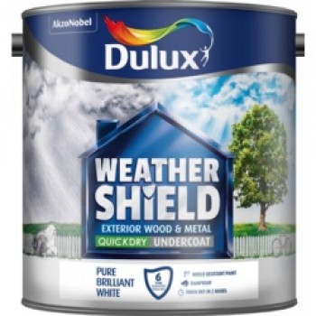 Weathershield Quick Dry Undercoat 2.5L - Pure Brilliant White