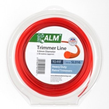 Trimmer Line -  Red - 3mm x 55m approx