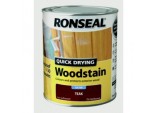 Quick Drying Woodstain Satin 250ml - Teak