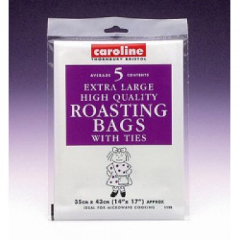 Large Roasting Bags (5) - 14x 17 (30 x43cm) Large Roasting Bags (5) - 14x 17 (30 x43cm)