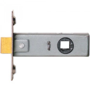 Tub Mortice Latch Brass - 2.5