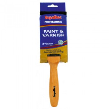 Professional Paint & Varnish Brushes - 3/75mm Professional Paint & Varnish Brushes - 3/75mm