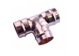Pre Soldered Equal Tee - 15mm (Pack 2)