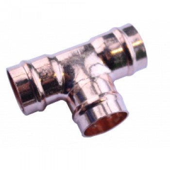 Pre Soldered Equal Tee - 22mm