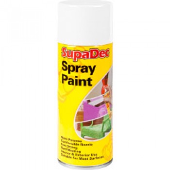 Spray Paint - 400ml Gloss White Spray Paint - 400ml Gloss White