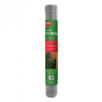Galvanised Wire Netting - 5m x 0.6m x 25mm