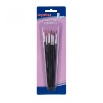 Artist Brush Set - 6 Piece
