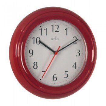Wycombe Wall Clock - Red