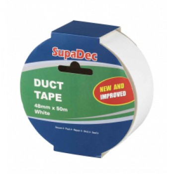 50m Duct Tape - White