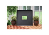 Square Garden Tray - Black